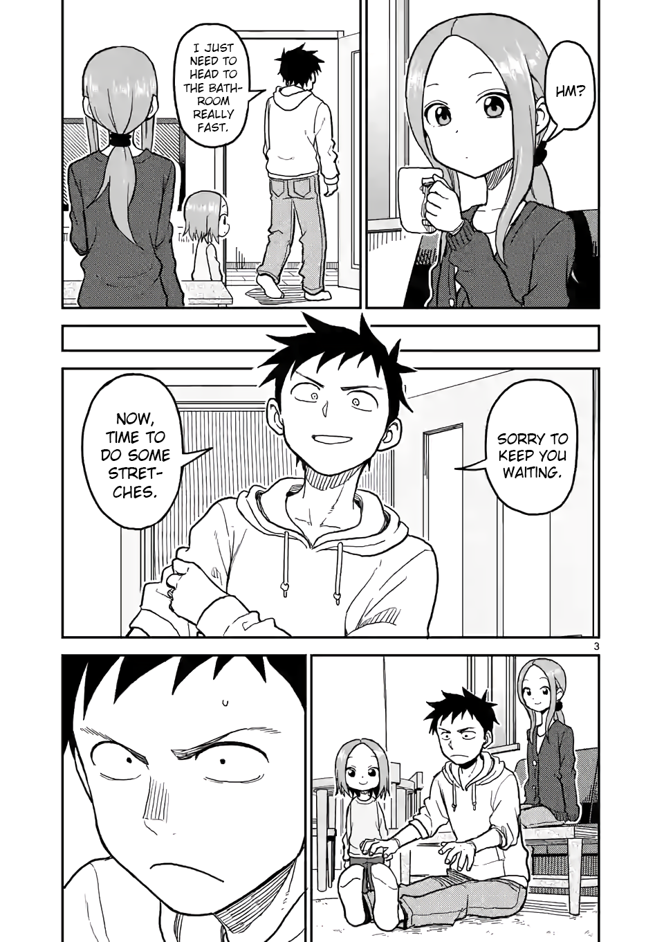 Karakai Jouzu no (Moto) Takagi-san Chapter 115 3